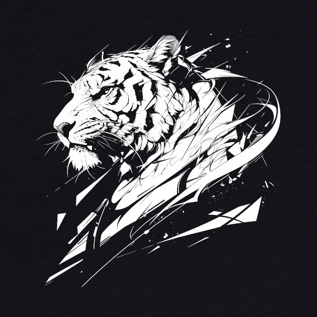 white tiger by retinac 